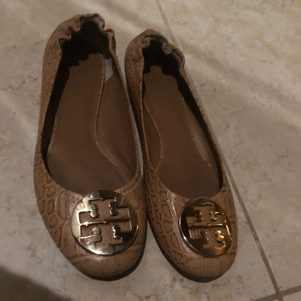 Tory Burch Tan Flats